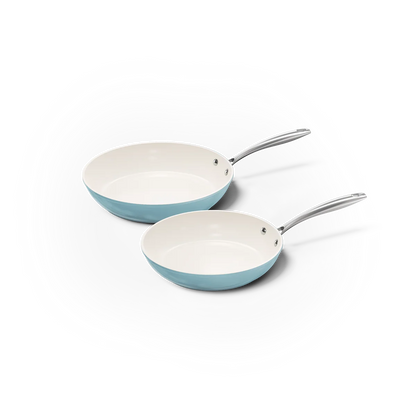 Cook & Pan - Ensemble de poêles à frire Go Blue 2 pièces