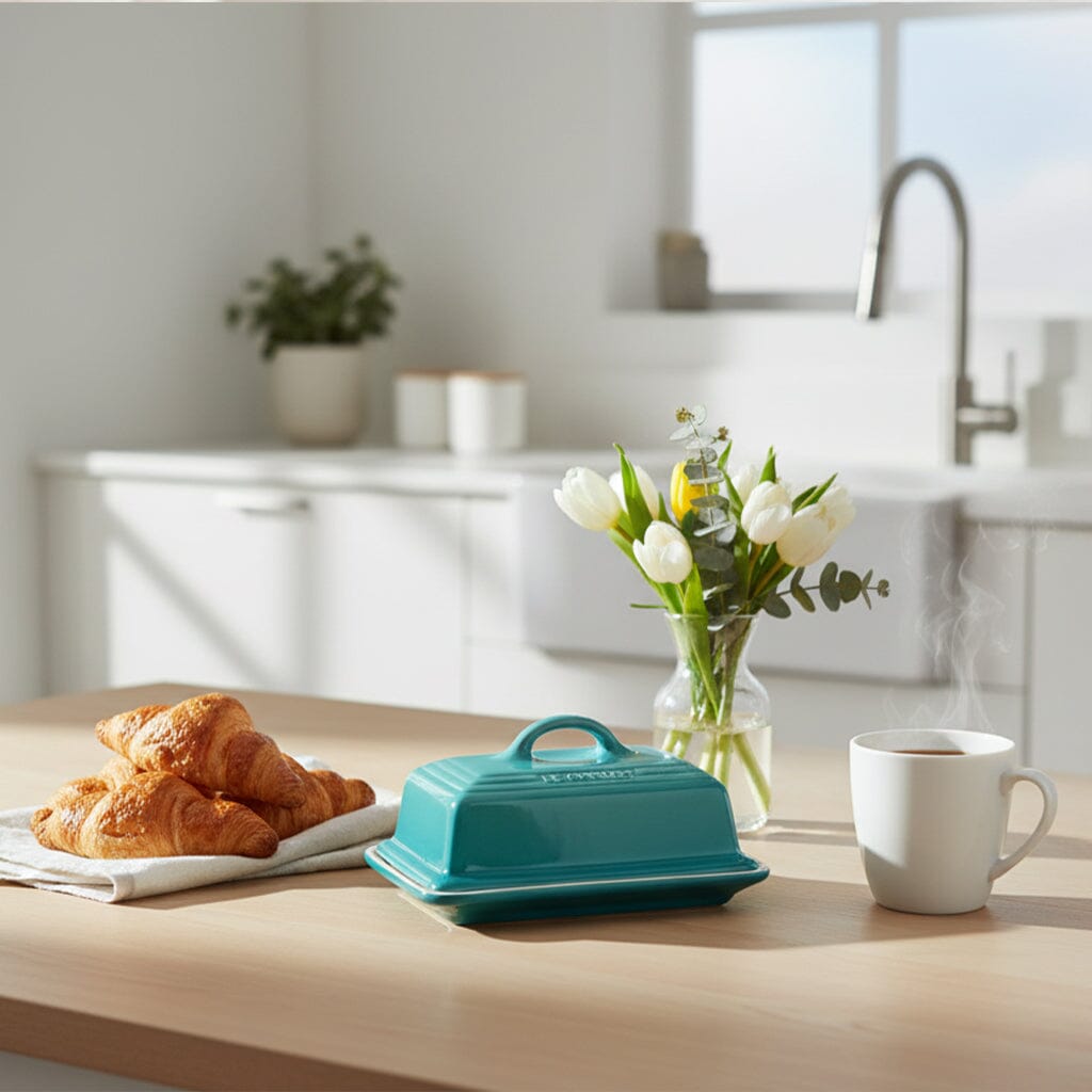 Le Creuset - Botervloot Bleu Riviera 17cm Botervloot Le Creuset 