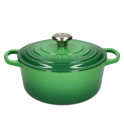 LeCreuset - Roast- / Stew pan Signature round Bamboo 24cm 4.2l