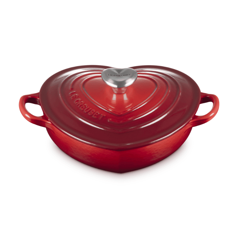 Le Creuset - Campagnard Hart - Kersenrood - 20 cm Le Creuset 