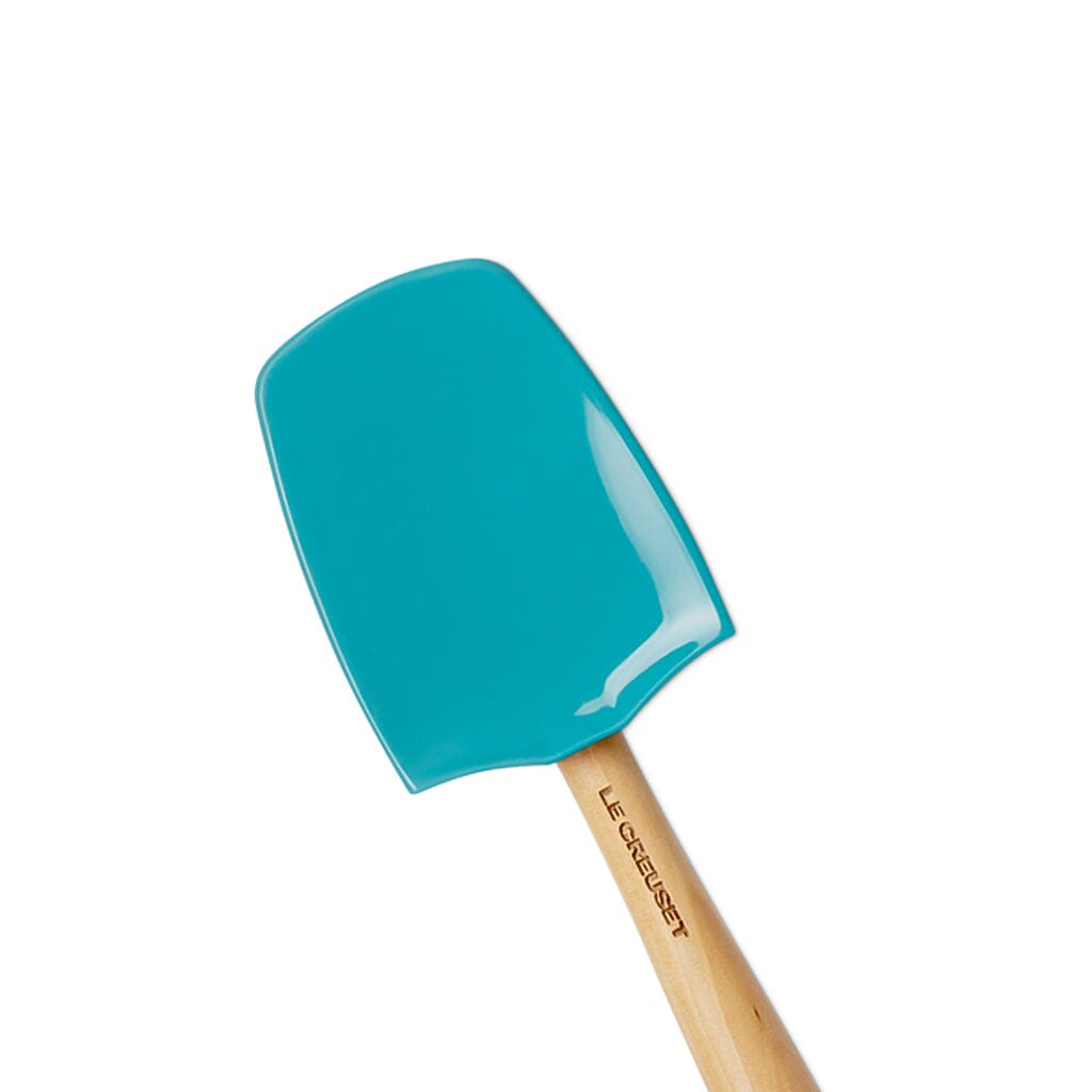 Le Creuset - Premium grote spatel Caribbean Blue Spatelset Le Creuset 