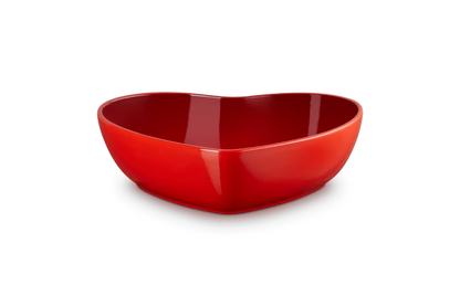 Le Creuset - Serveerschaal Hart Kersenrood 30 cm serveerschaal Le Creuset 