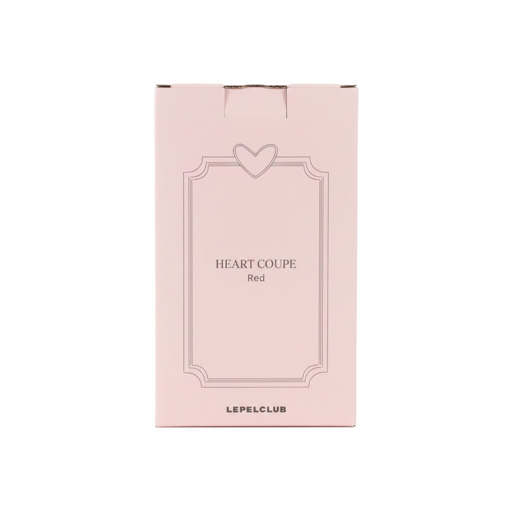 Lepelclub - Campagne Coupe - Hart - Rood Champagne glazen LepelClub 