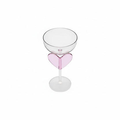 Lepelclub - Campagne Coupe - Hart - Roze Champagne glazen LepelClub 