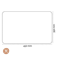 Lind DNA - Placemat Vierkant L Nupo Kruidstof Placemat Lind DNA 