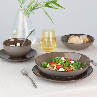 Medard de Noblat - Feeling Bronze Dinnerbord 26.5 cm (set van 6) Dinerborden Medard de Noblat 