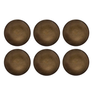 Medard de Noblat - Feeling Bronze Dinnerbord 26.5 cm (set van 6) Dinerborden Medard de Noblat 