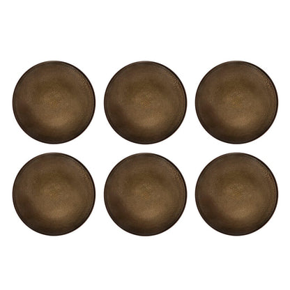 Medard de Noblat - Feeling Bronze Dinnerbord 26.5 cm (set van 6) Dinerborden Medard de Noblat 