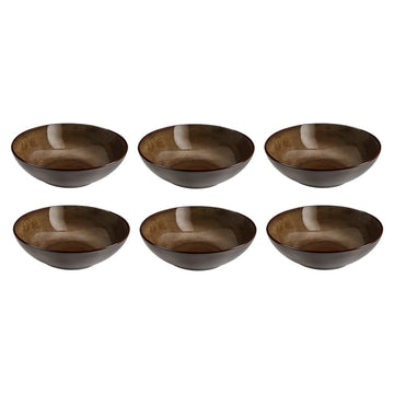 Medard de Noblat - Feeling Bronze Pastabord 18 cm (set van 6) Pastaborden Medard de Noblat 