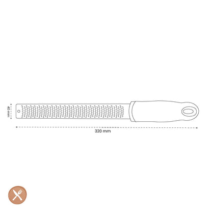 Microplane - Rasp Zesteur After Dark Grey Rasp Microplane 