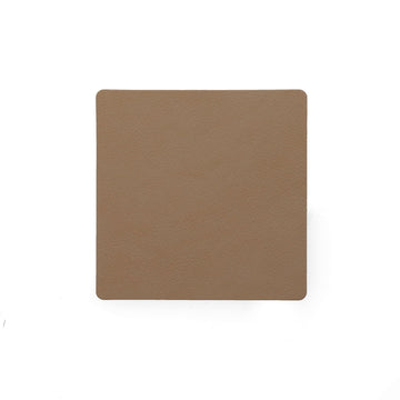 Lind DNA - Glass Coaster Square Nupo Clay Brown