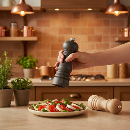 Peugeot - Paris Peper- en Zoutmolen set 18 cm Grafiet en Naturel Peper- en Zoutmolen set Peugeot 