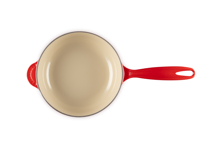 Le Creuset - Holly Collection sauce pan ø 21 cm cast iron Red