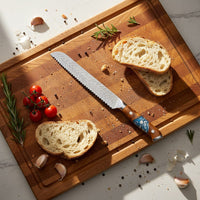 Shinrai Knives - Eclipse 2-delige Damascus Messenset - Koksmes + Broodmes Messenset Shinrai Knives 