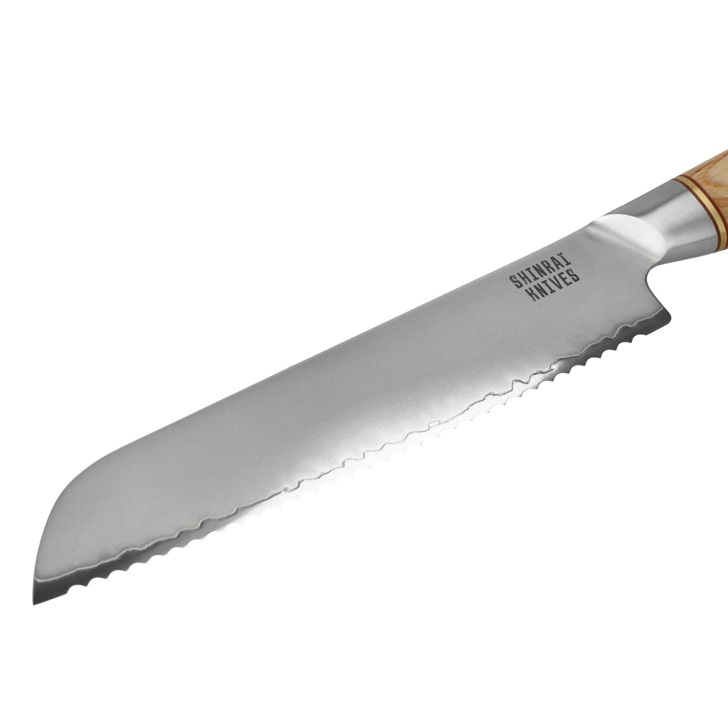 Shinrai Knives - Hikari Damascus 3-delige set - Koksmes + Broodmes + Schilmes Messenset Shinrai Knives 