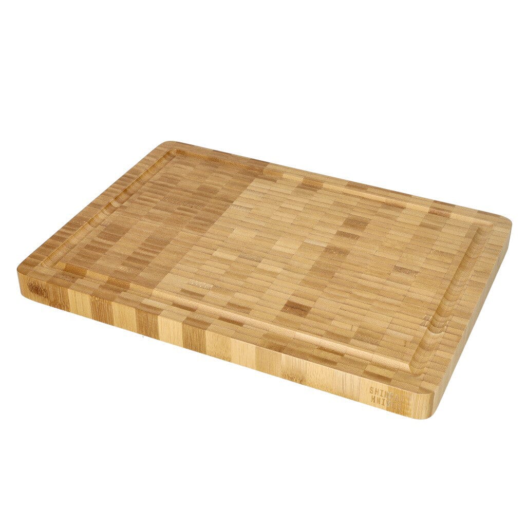 Shinrai Knives - Luxe Snijplank Bamboehout - Kopshout - 35 × 25 × 2.5 cm Bamboe snijplank Shinrai Knives 