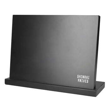 Bloc magnétique à couteaux Shinrai Knives - Bloc à couteaux magnétique simple face - Noir
