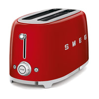 Smeg - Broodroosters | Rood | Jaren 50 | Toaster 2x4 Broodrooster Smeg 