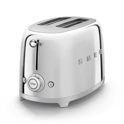 Smeg - Broodroosters | Steel | Jaren 50 | Toaster 2x2 Broodrooster Smeg 