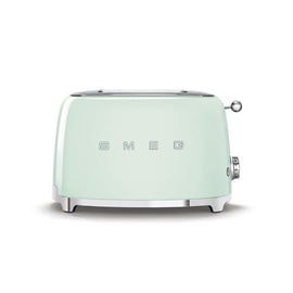 Smeg - Broodroosters | Watergroen | Jaren 50 | Toaster 2x2 Broodrooster Smeg 