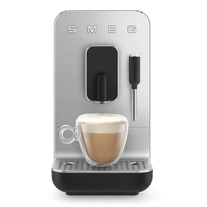 Smeg - Espressomachine | Mat zwart | Contemporary | Automatische koffiemachine met stoomfunctie Automatische Espressomachine Smeg 