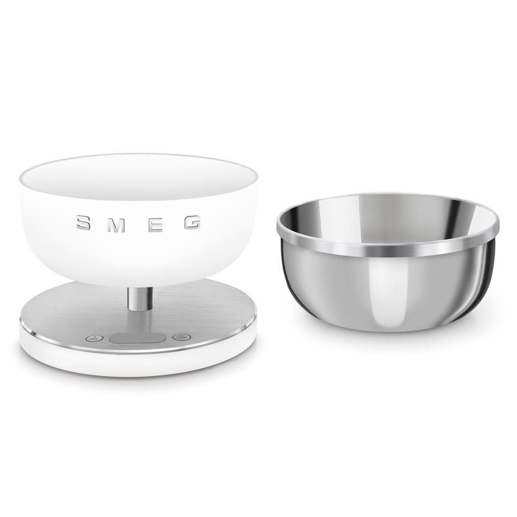 SMEG - Weegschaal Digitaal 5KG Mat Wit Keukenweegschaal Smeg 