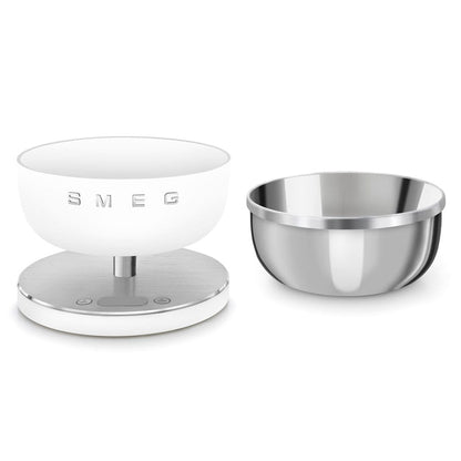 SMEG - Weegschaal Digitaal 5KG Mat Wit Keukenweegschaal Smeg 