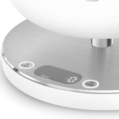 SMEG - Weegschaal Digitaal 5KG Mat Wit Keukenweegschaal Smeg 