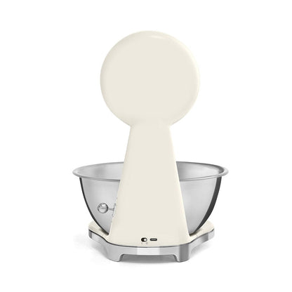 SMEG - Weegschaal Digitaal Jaren 50 Crème Keukenweegschaal Smeg 