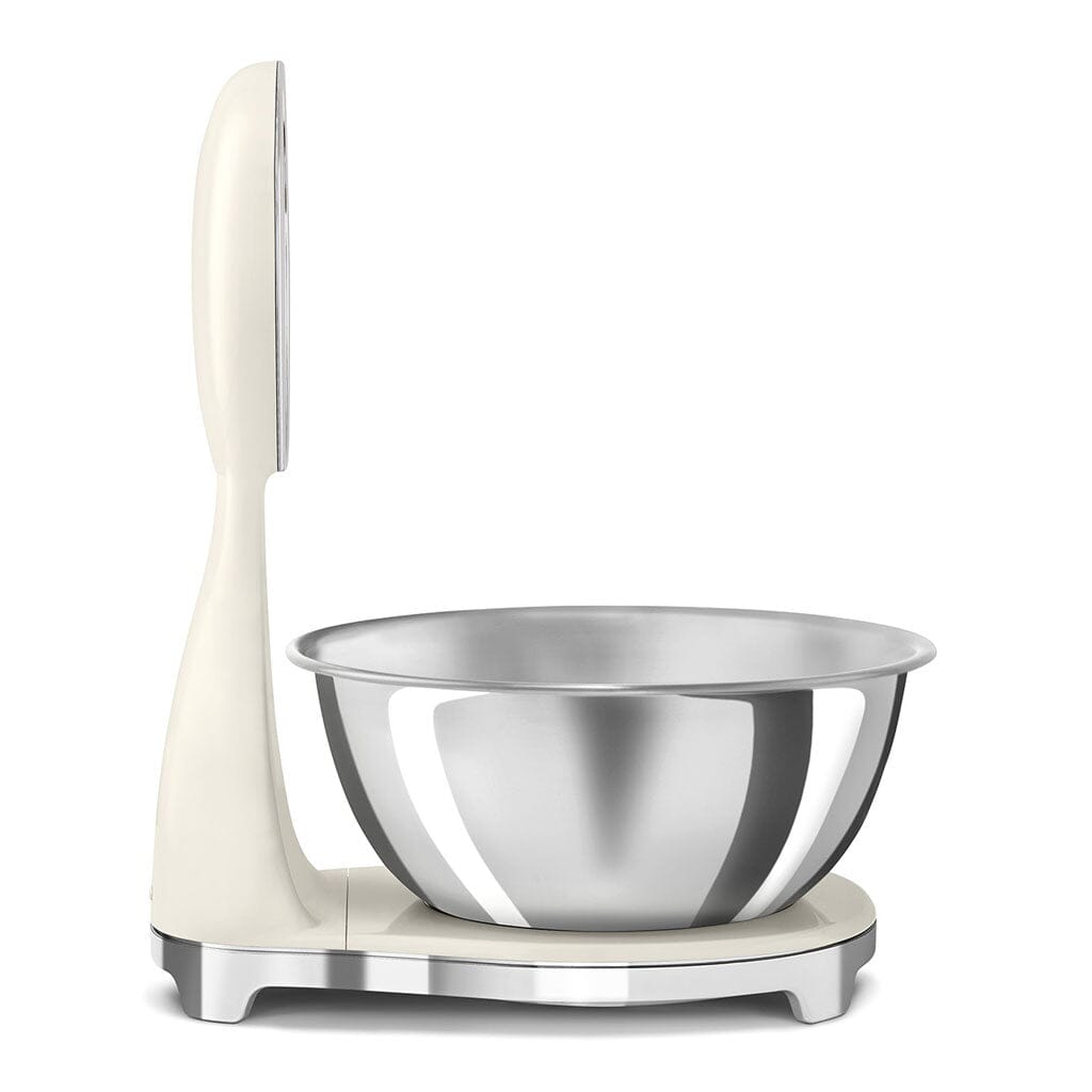 SMEG - Weegschaal Digitaal Jaren 50 Crème Keukenweegschaal Smeg 