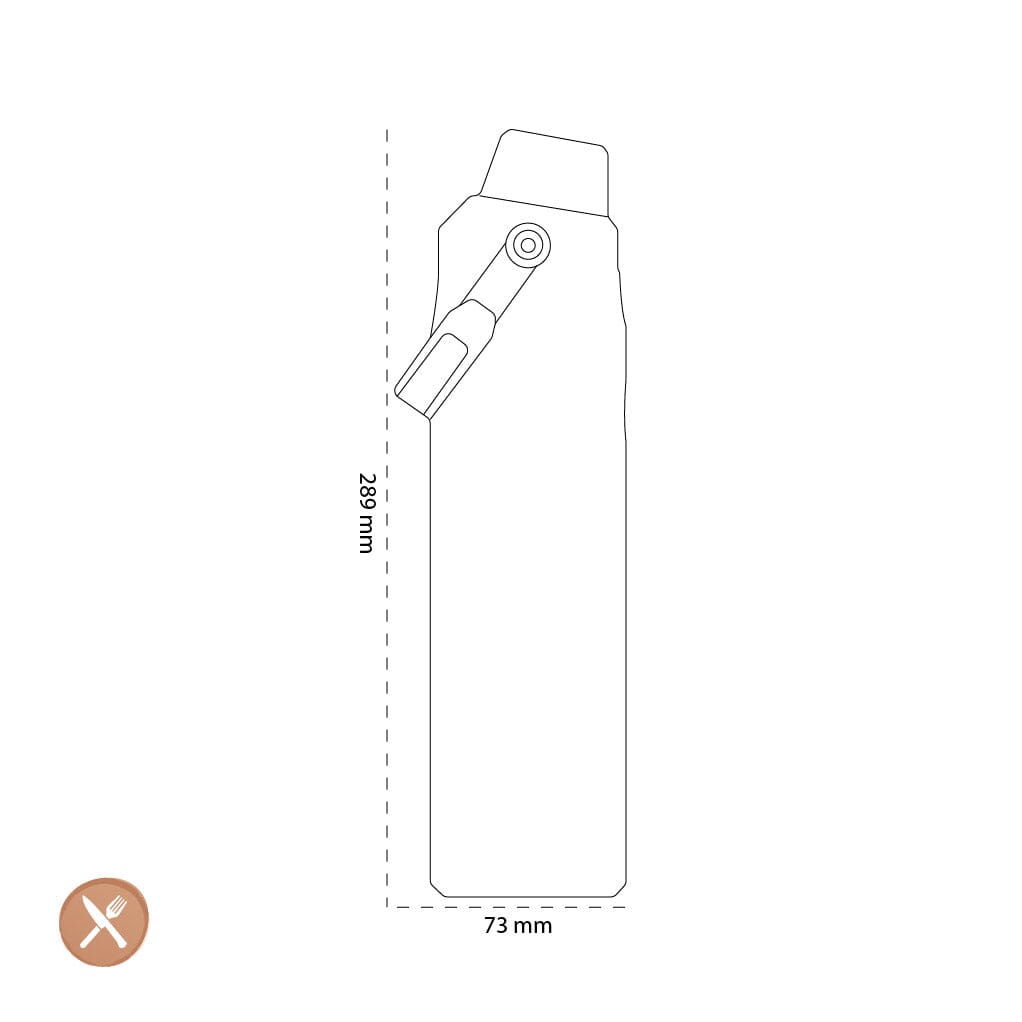 Stanley - De AeroLight™ IceFlow™ Waterfles Snelle Stroom 0,6L Azure Thermosfles Stanley 