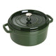 Staub - Cocotte ronde 26 cm - basilic