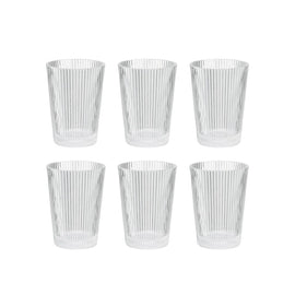 Stelton - Pilastro drinkglas 0,24 l. 6 stuks helder Stelton 