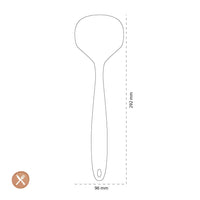 Tools2Cook - Siliconen Wok-/opscheplepel Nutmeg Grey Opscheplepel Tools2Cook 