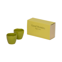 Urban Nature Culture - Good Morning - Eierdopjes - split pea - set van 2 Urban Nature Culture 