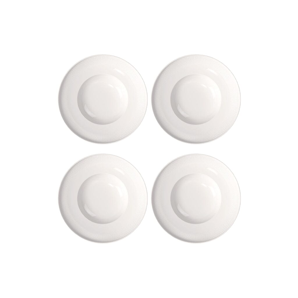 Villeroy & Boch - Afina - Diep Pastabord 29 cm, Set van 4 Borden Villeroy & Boch 