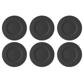 Villeroy & Boch - Manufacture Rock - Ontbijtbord 22cm, Set van 6 Borden Villeroy & Boch 