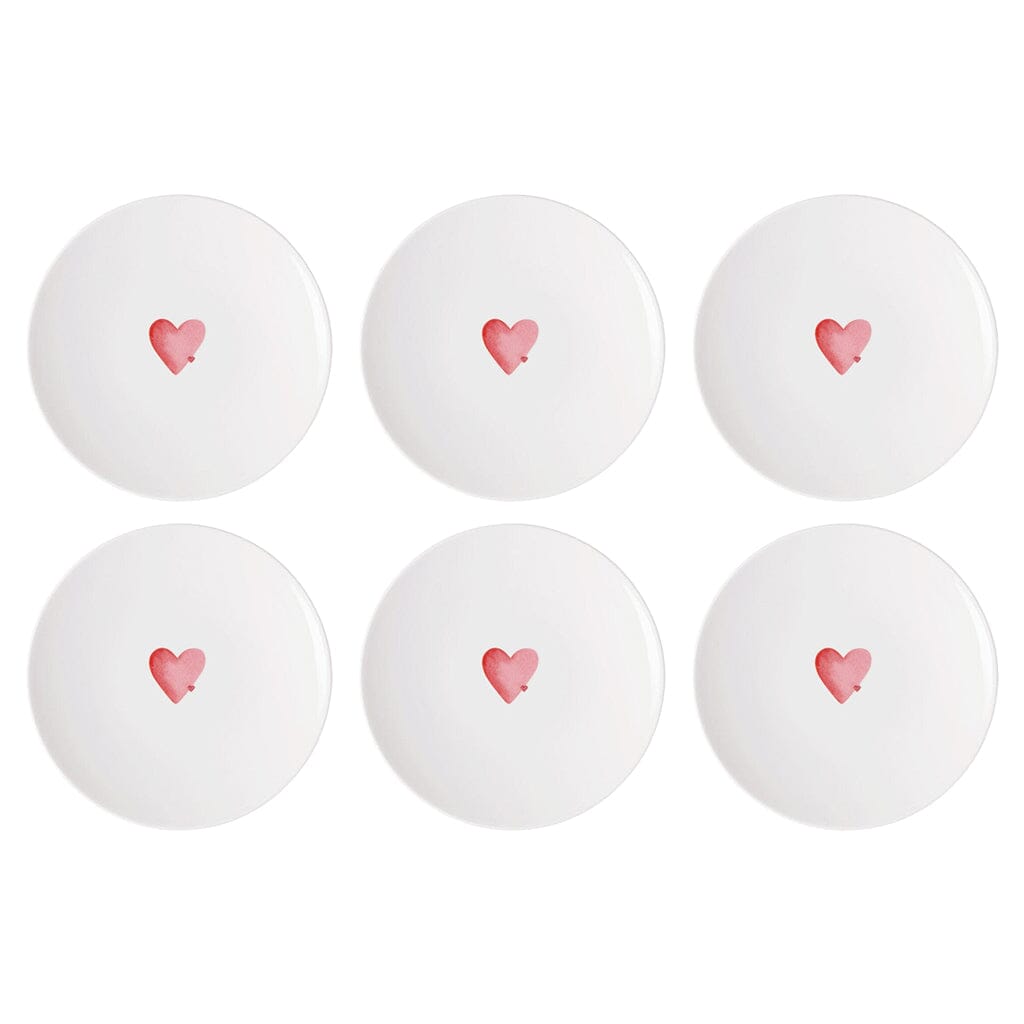 Villeroy & Boch - With Love - Ontbijtbord Sending Love, Set van 6 Villeroy & Boch 