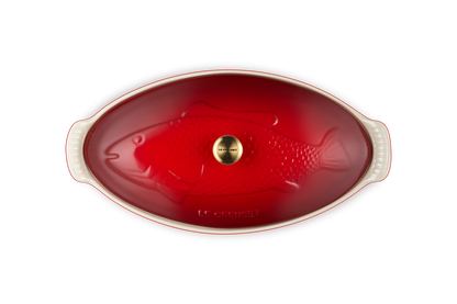 Le Creuset - Oven dish Fish 'Cherry red'