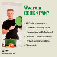 Cook & Pan Vanilla Wokpan 30 cm