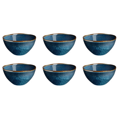 Medard de Noblat - Vertigo Denim Lunch Bowl 15 cm (set of 6)