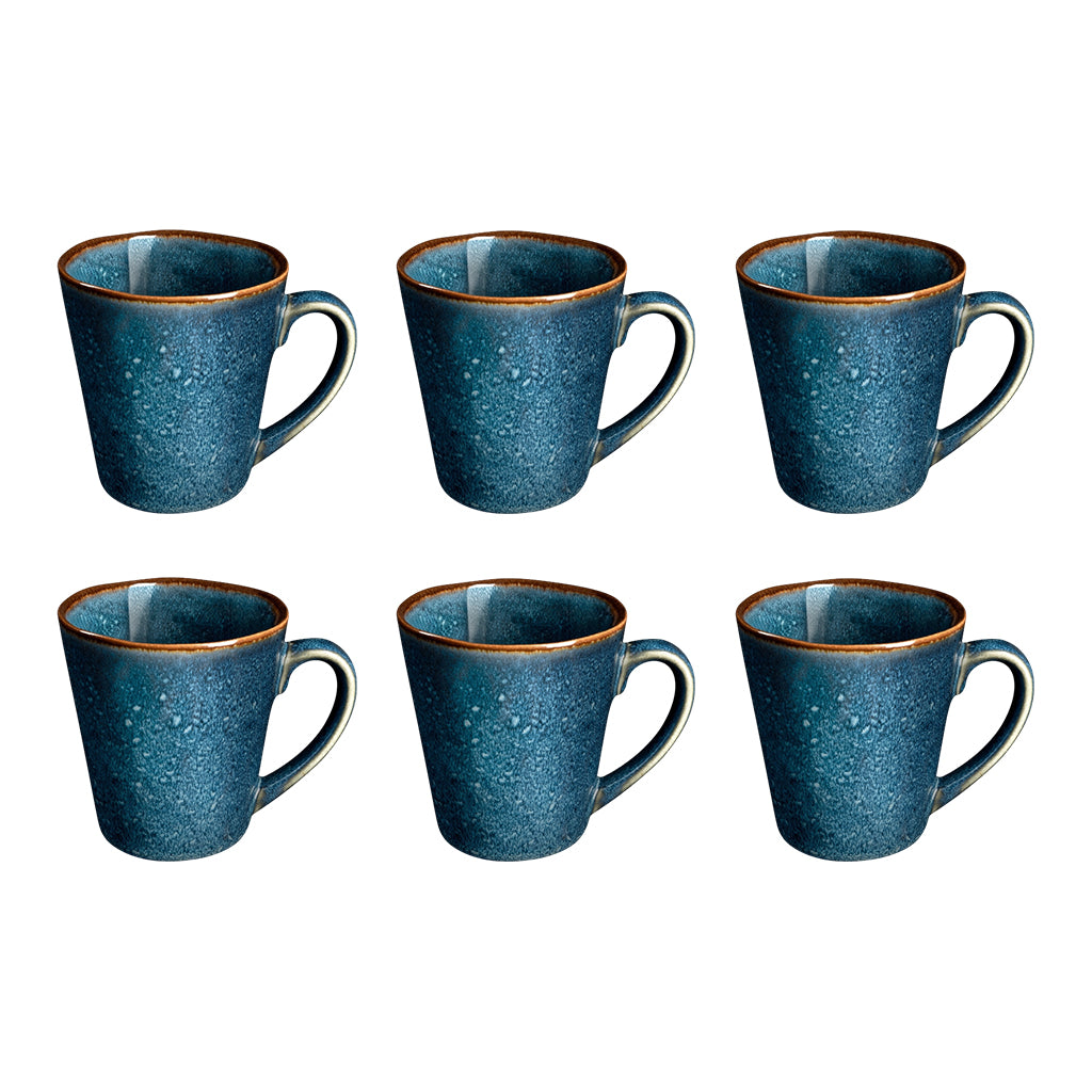 Medard de Noblat - Vertigo Denim Mug 30cl (set of 6)