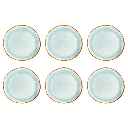 Medard de Noblat - Shadow Aqua - Dinner plate 28 cm (set of 6)