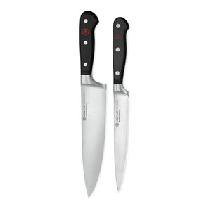 Coffret de couteaux Wüsthof classique 2 pièces - Couteau de chef + Couteau à fileter