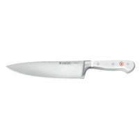 Wusthof - Classic Messenset 6-delig met Santoku Wit met blok Messenset met blok Wusthof 