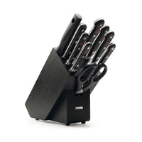 Wusthof - Classic Messenset 9-delig met zwart blok Messenset met blok Wusthof 