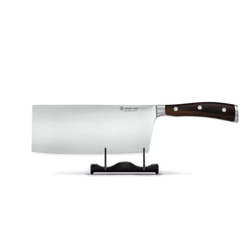 Wusthof - Ikon Chinees koksmes 20 cm - Houten handvat Chinees koksmes Wusthof 