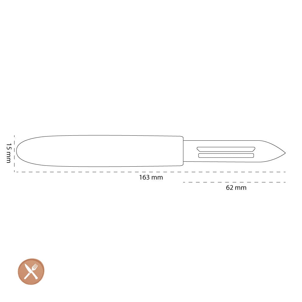 Zwilling - Dunschiller kunststof 65 mm Zwilling 
