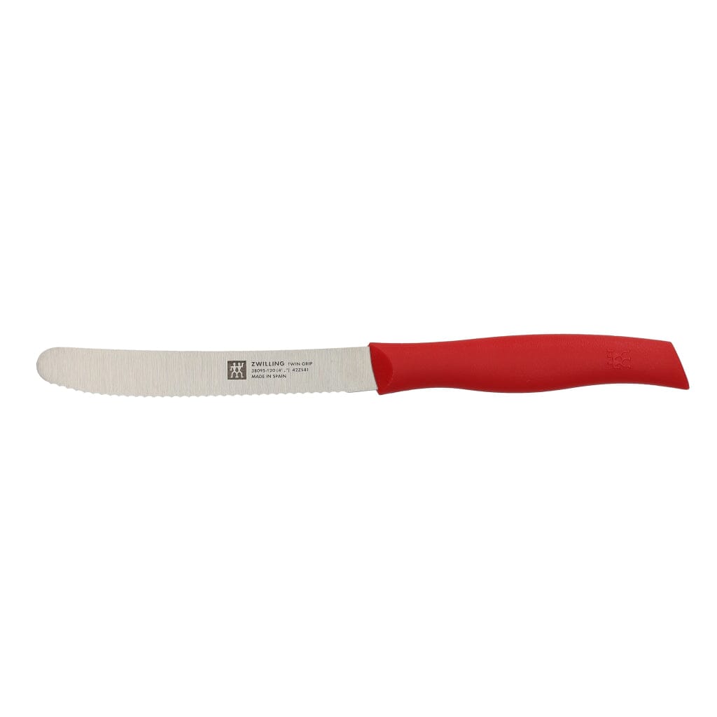 Zwilling - Twin Grip Universeel mes 120 mm - rood Groentemes Zwilling 