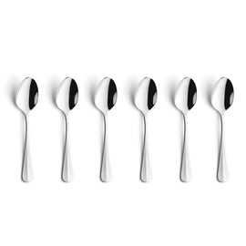 Amefa - Baguette 6 Theelepels - Zilver Theelepels Amefa 
